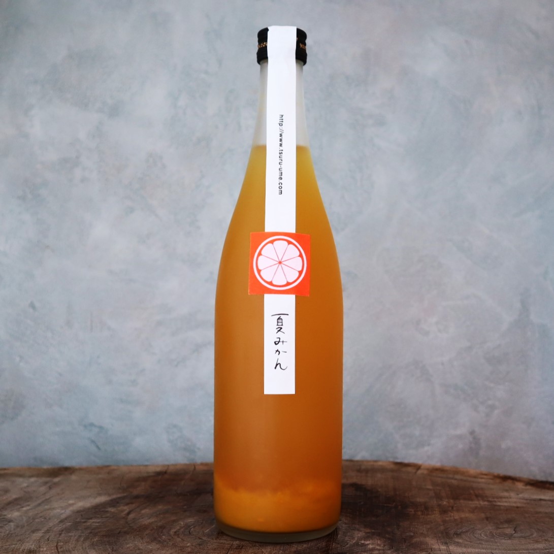 鶴梅 夏みかん 720ml – 水谷酒店 – [岐阜・海津市] お酒を楽しむ