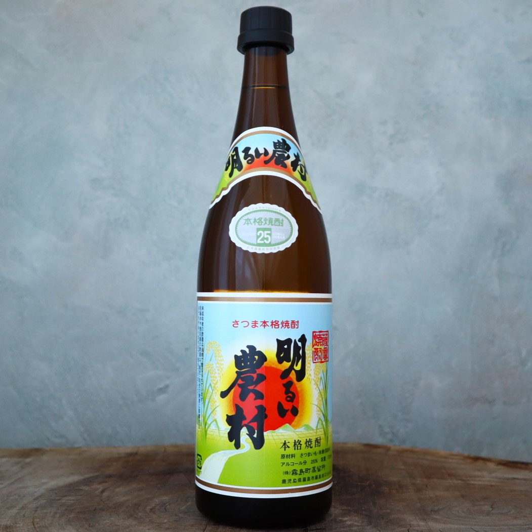 明るい農村 芋 25°720ml – 水谷酒店 – [岐阜・海津市] お酒を