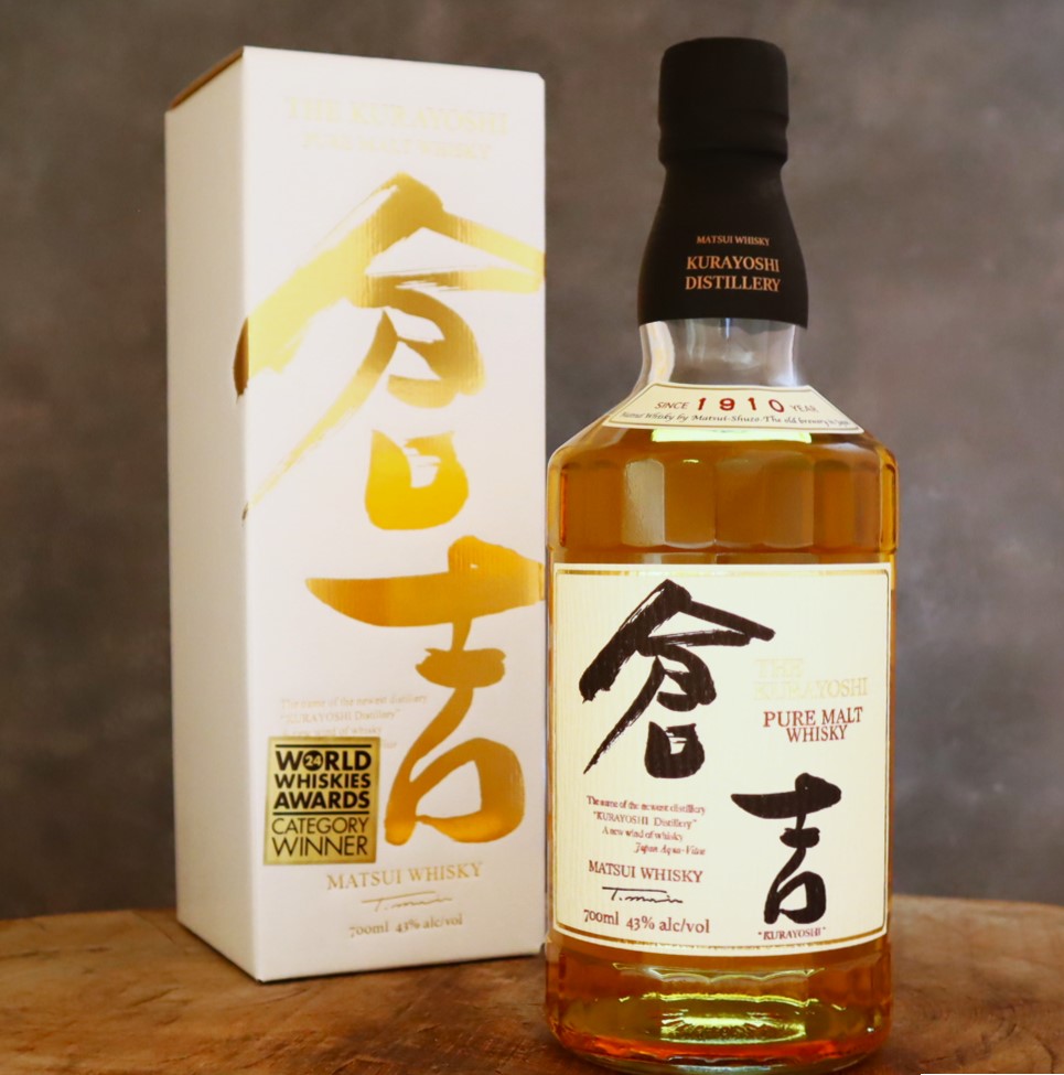 倉吉 マツイピュアモルトウイスキー 43% 700ml – 水谷酒店