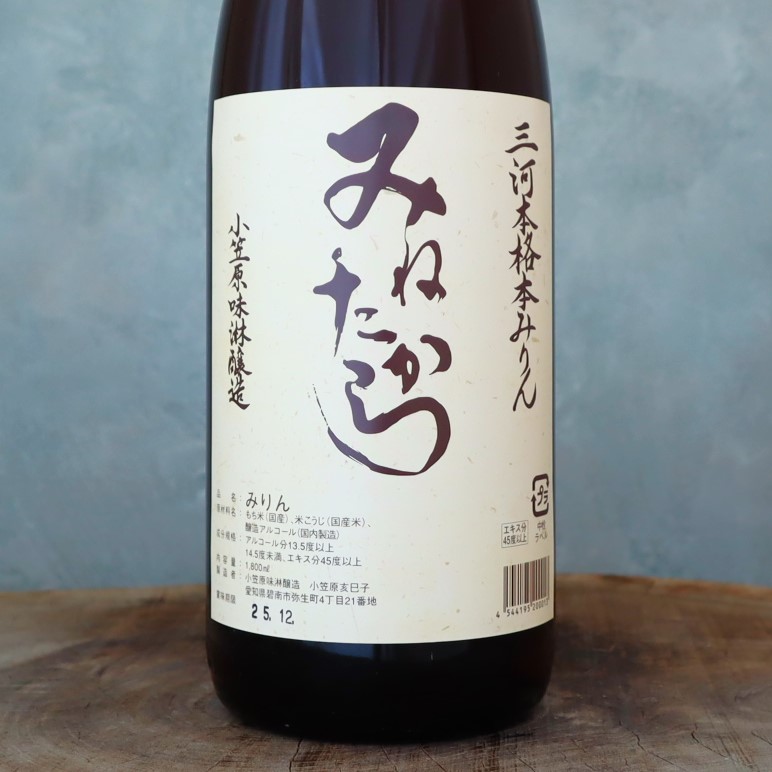 みねたから 本格本みりん 1800ml