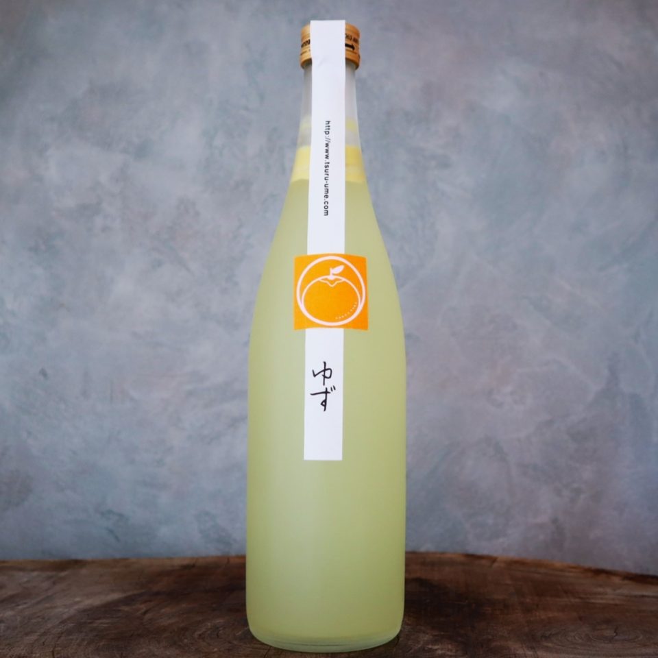 鶴梅 柚子酒 720ml