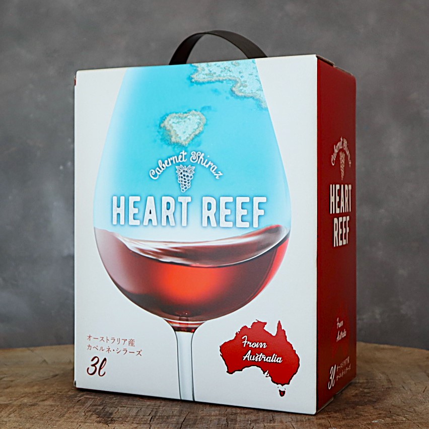 ハートリーフ カベルネ&シラーズ BIB 3000ml