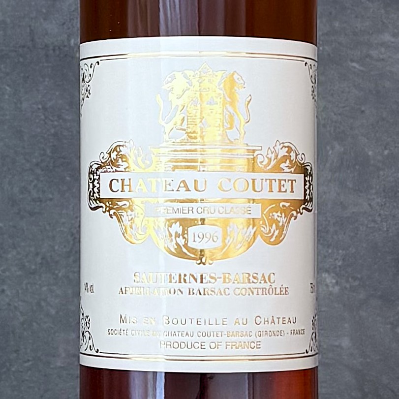シャトー・クーテ ソーテルヌ 1996 750ml