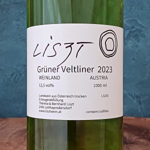 リスト グリューナー・ヴェルトリーナ 23 1000ml